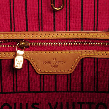 Louis Vuitton Monogram Neo Neverfull MM Pivoine 7 of 9