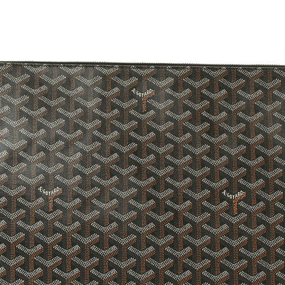 Goyard Goyardine Senat Pochette GM Black Gold 7 of 11