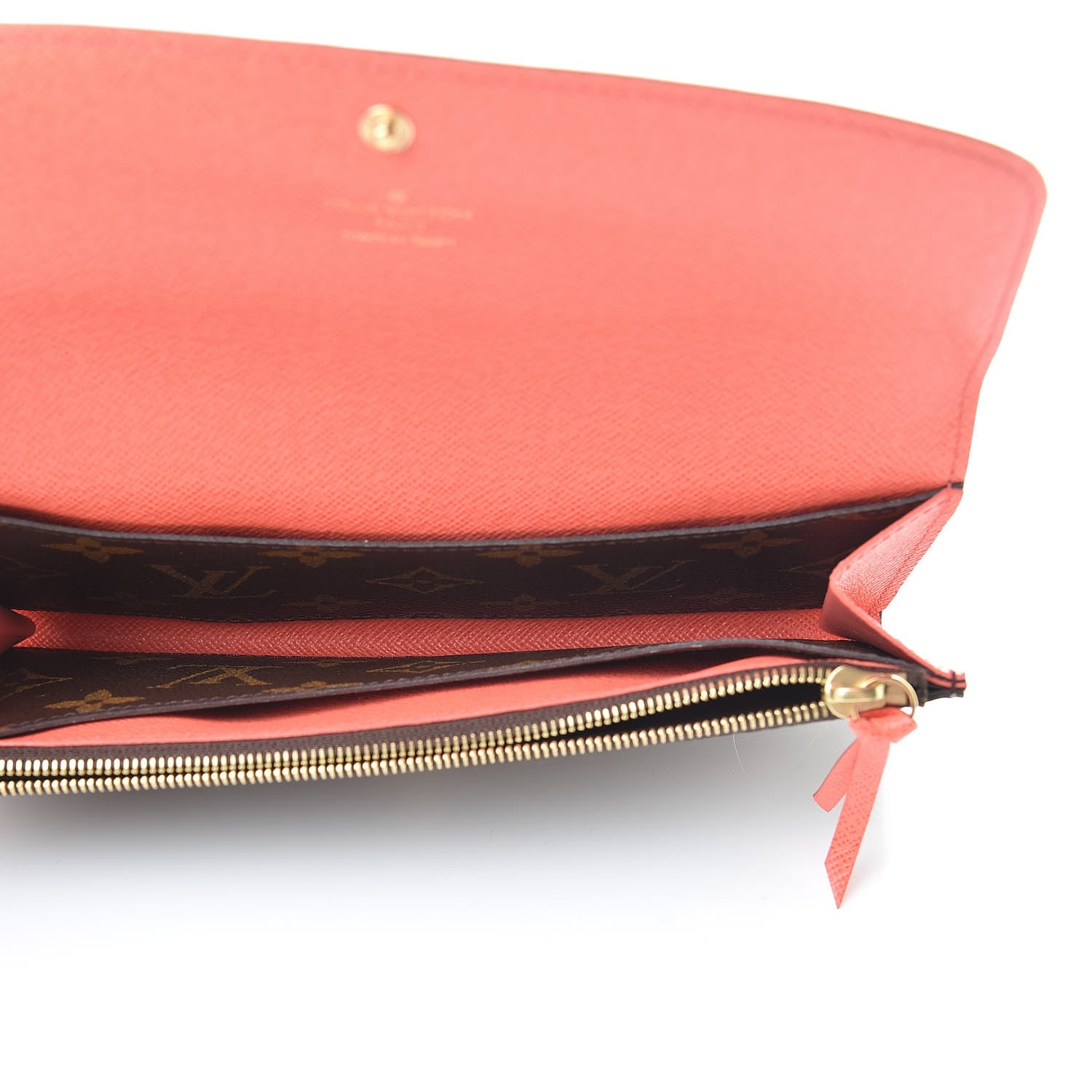 Louis Vuitton Monogram Emilie Wallet Poppy 5 of 12