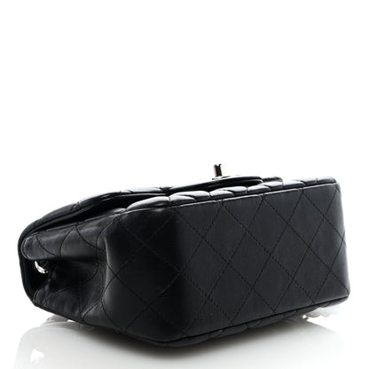Chanel Lambskin Quilted Mini Square Flap Black 4 of 9