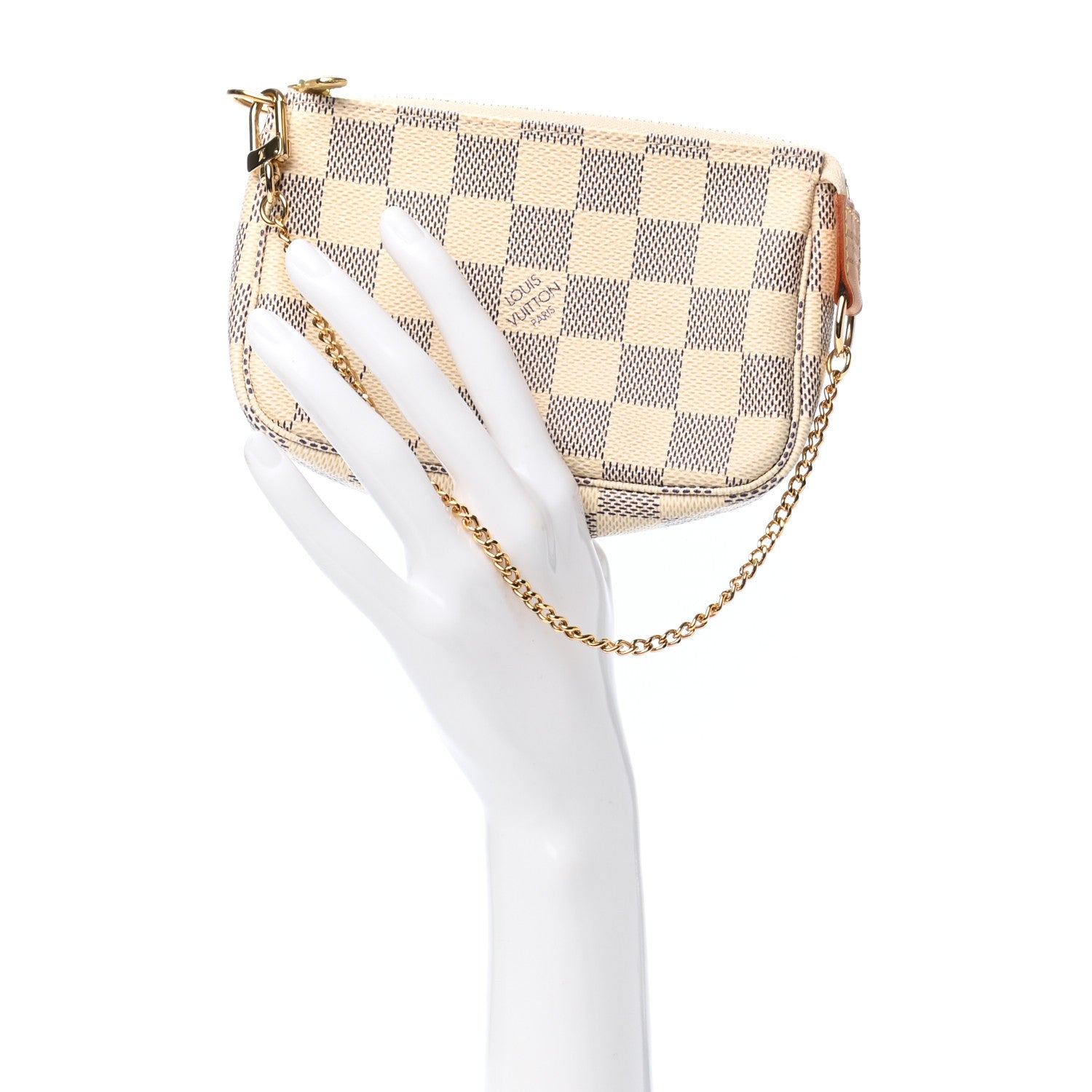 Louis Vuitton Damier Azur Mini Pochette Accessories 2 of 7