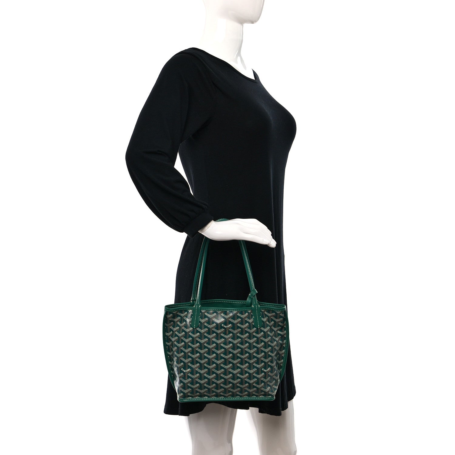 Goyard Goyardine Reversible Mini Anjou Green 3 of 13