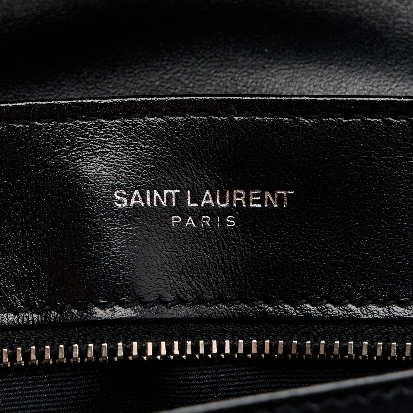 Calfskin Y Quilted Monogram Toy Loulou Crossbody Bag Black