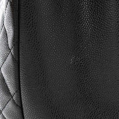 Chanel Caviar Quilted Grand Shopping Tote GST Black 11 of 13