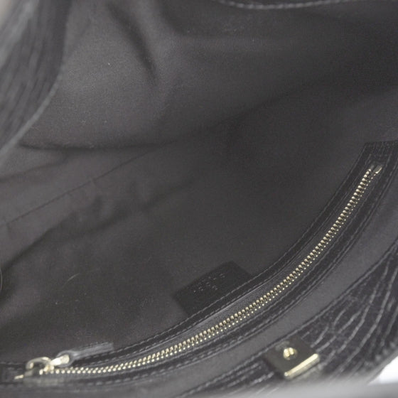 Monogram Web Hasler Hobo Black