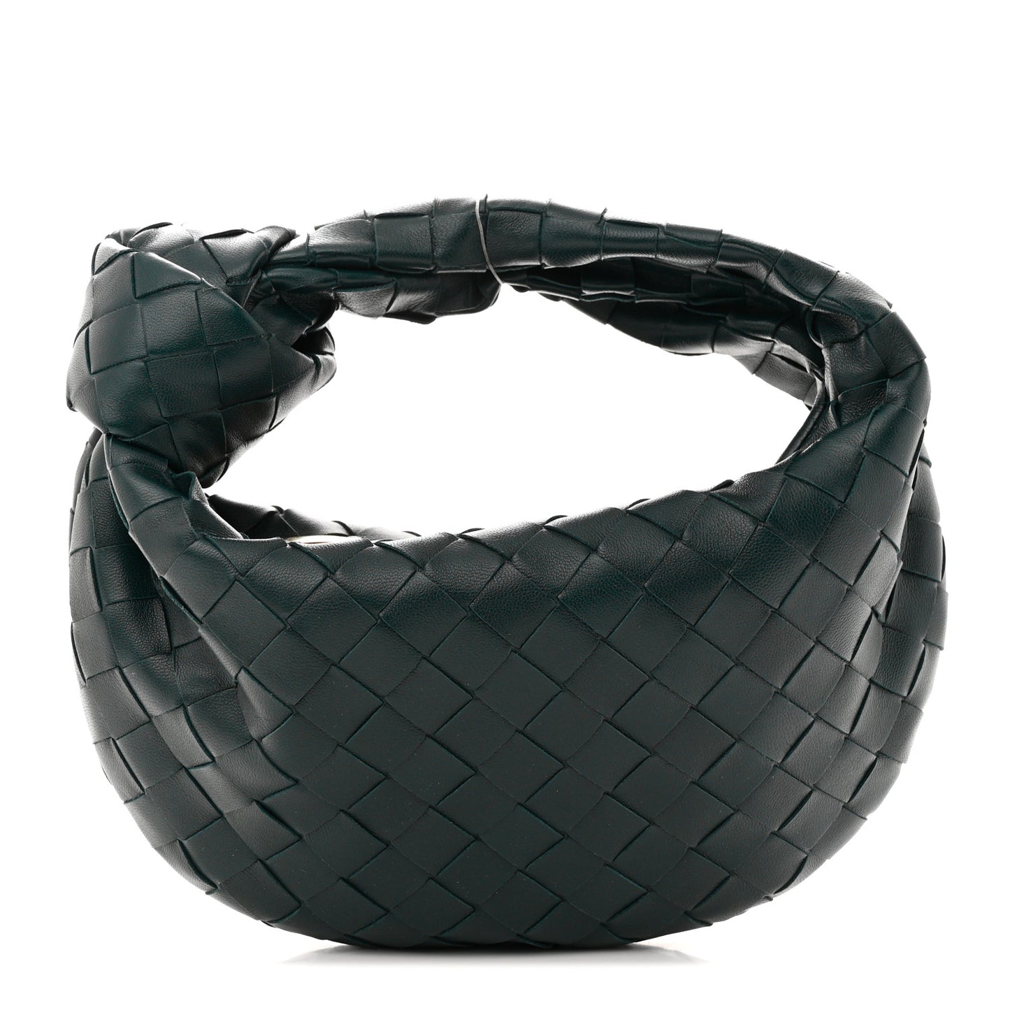 Nappa Intrecciato Mini Jodie Dark Moss