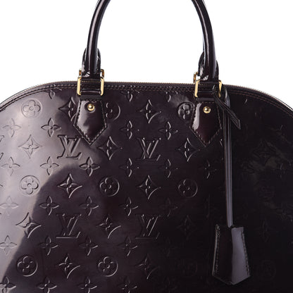 Louis Vuitton Vernis Alma GM Amarante 6 of 8