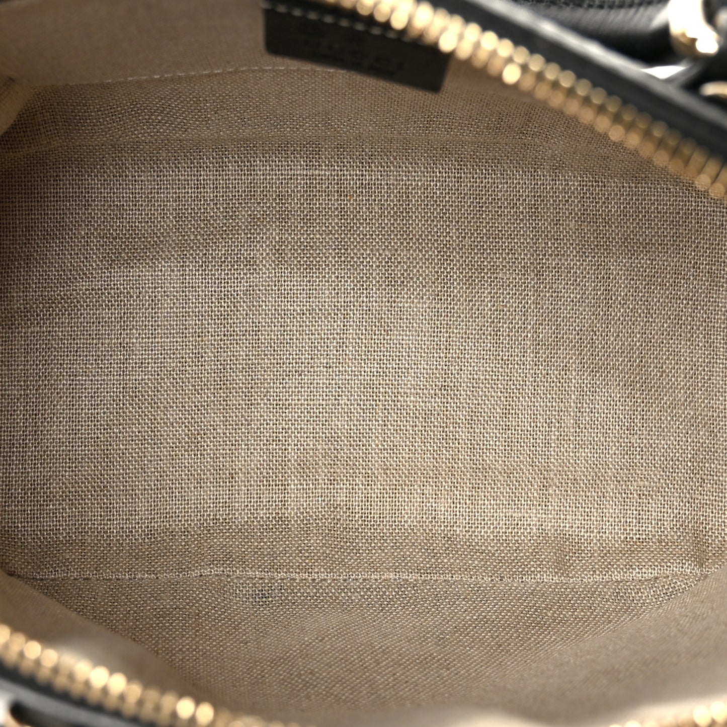 Microguccissima Mini Dome Bag Black