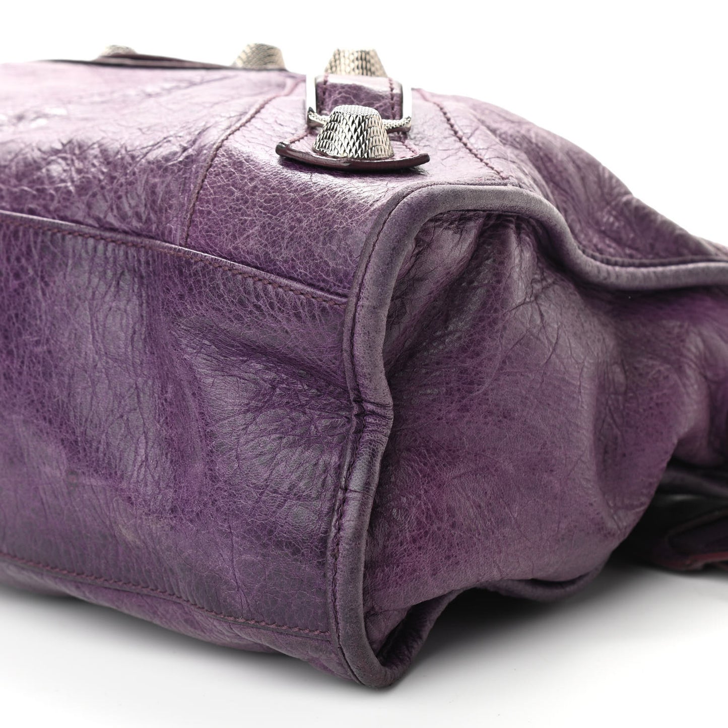 Agneau Giant 21 Silver Hardware City Raisin