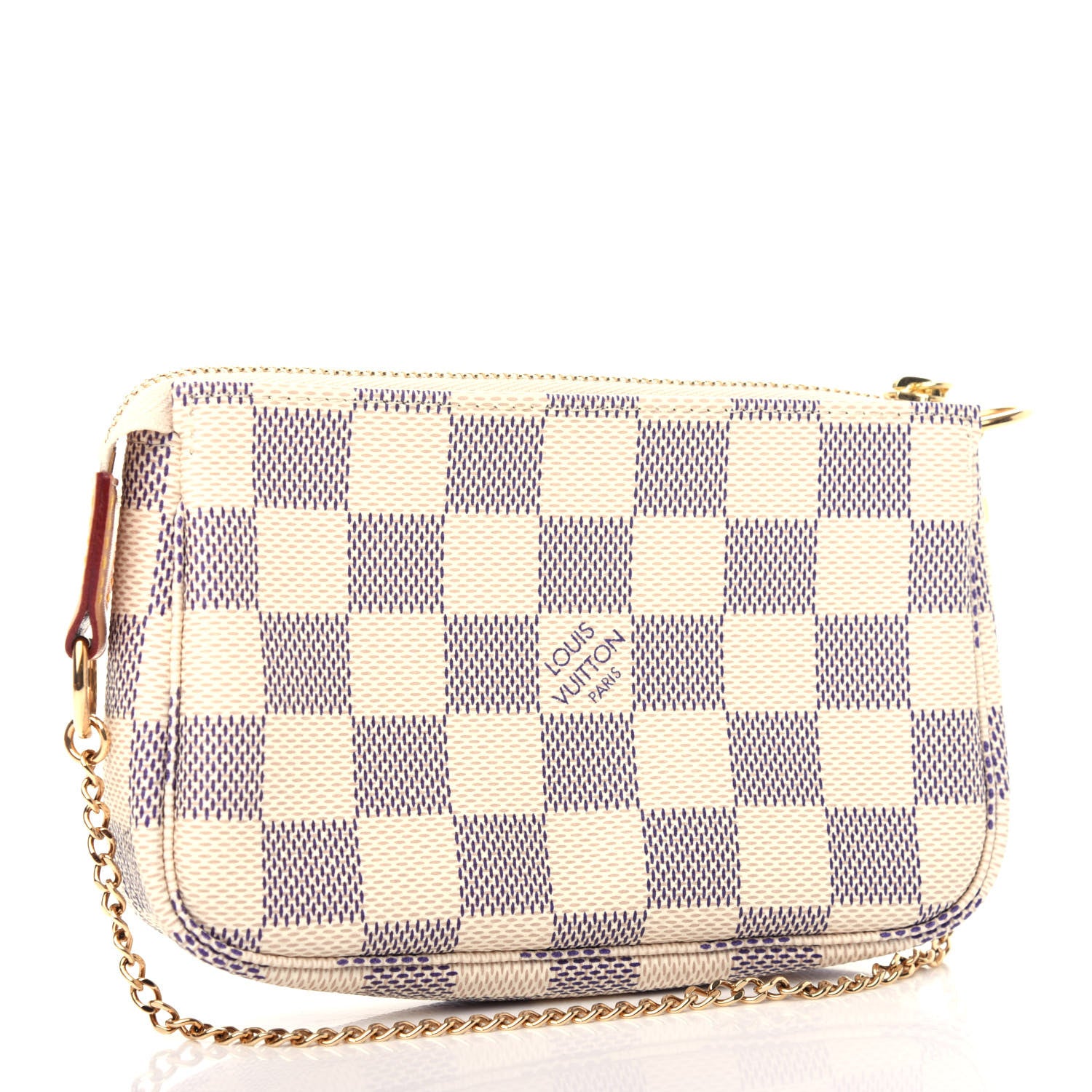 Louis Vuitton Damier Azur Mini Pochette Accessories 3 of 10