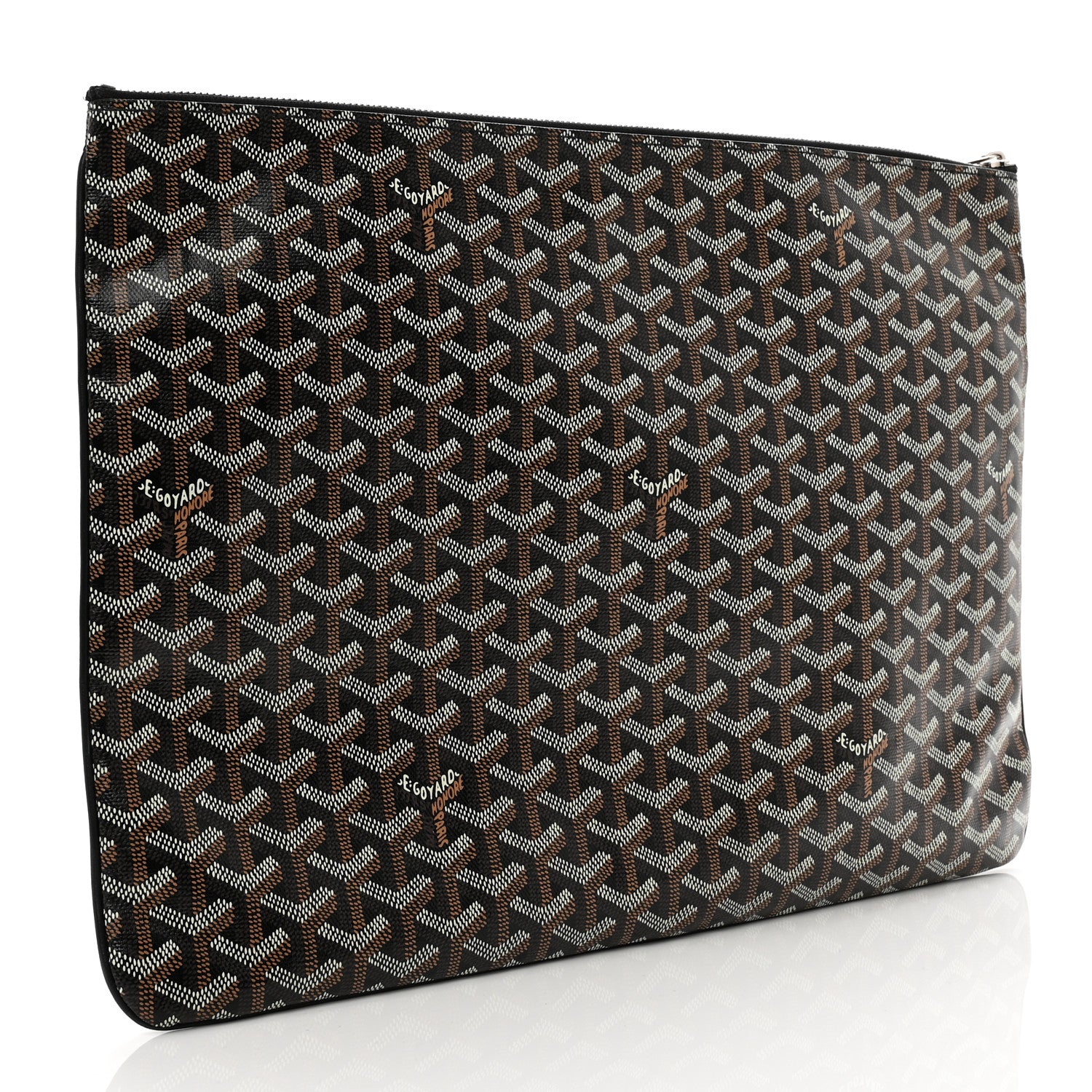 Goyard Goyardine Senat Pochette GM Black 3 of 6