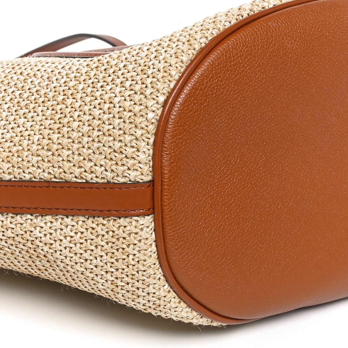 Raffia Saint Jacques Tote Caramel