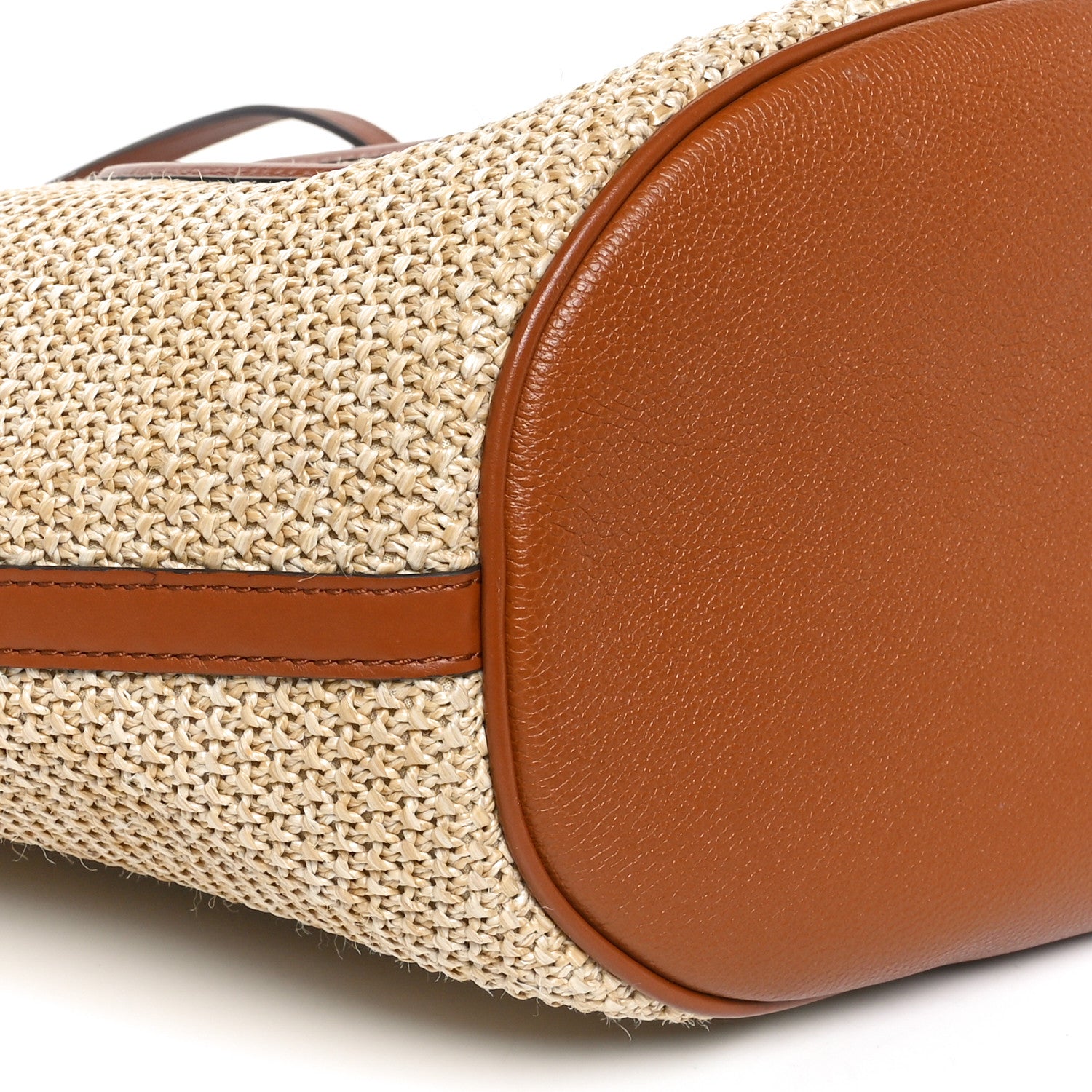 Louis Vuitton Raffia Saint Jacques Tote Caramel 9 of 11