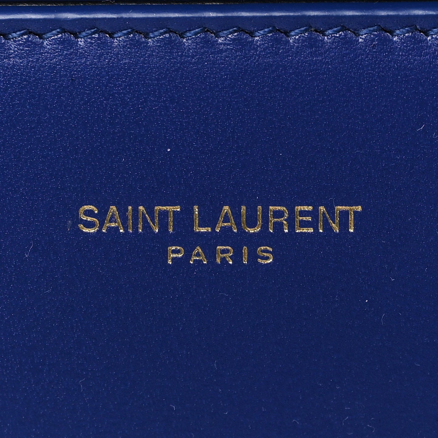 Calfskin Mini Classic Monogram Cassandra Top Handle Bag Blue Majorelle