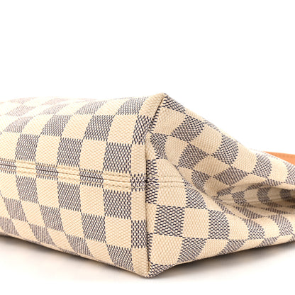 Louis Vuitton Damier Azur Graceful PM Rose Ballerine 8 of 15