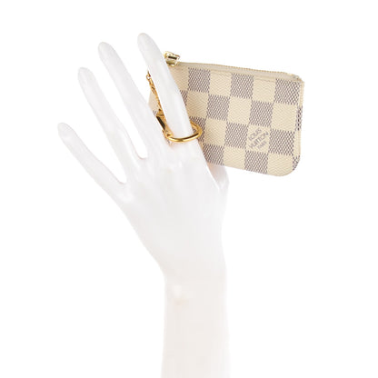Louis Vuitton Damier Azur Key Pouch 2 of 7
