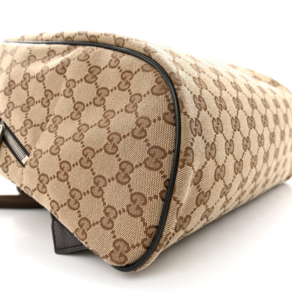 Gucci Monogram Travel Backpack Dark Brown 9 of 10