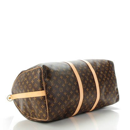 Louis Vuitton Monogram Keepall Bandouliere 55 4 of 11