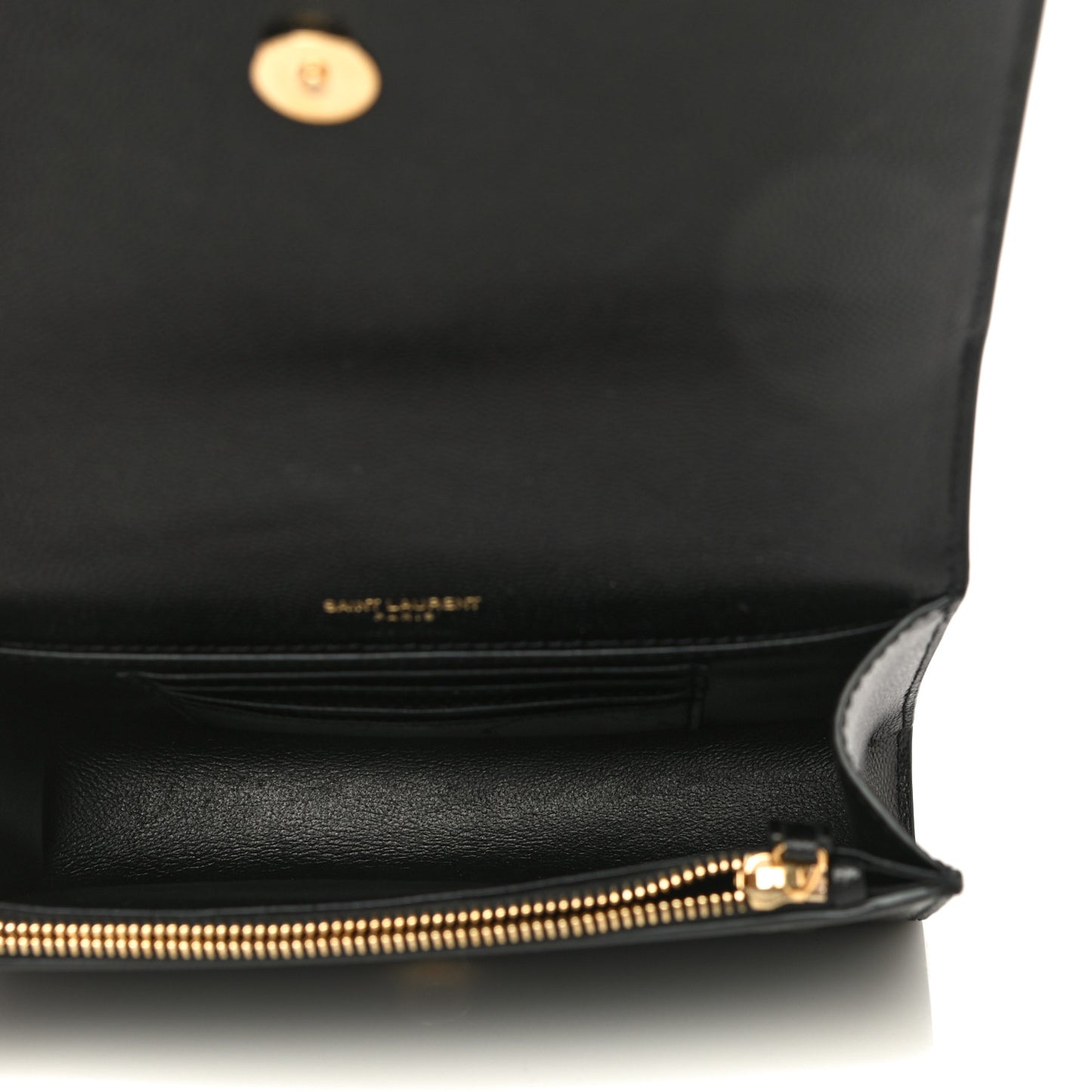 Grain De Poudre Monogram Kate Belt Bag Black