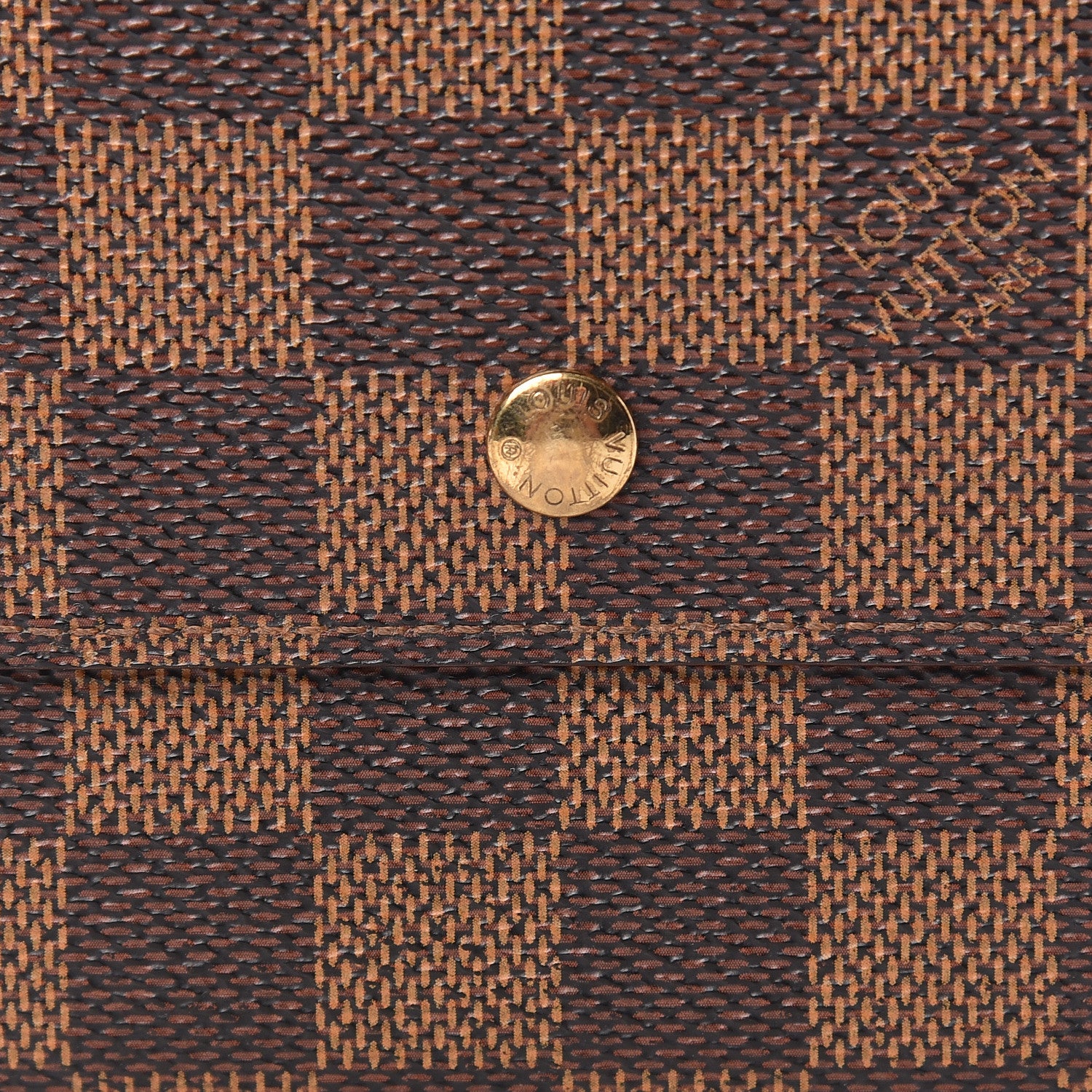 Louis Vuitton Damier Ebene Elise Wallet 9 of 11