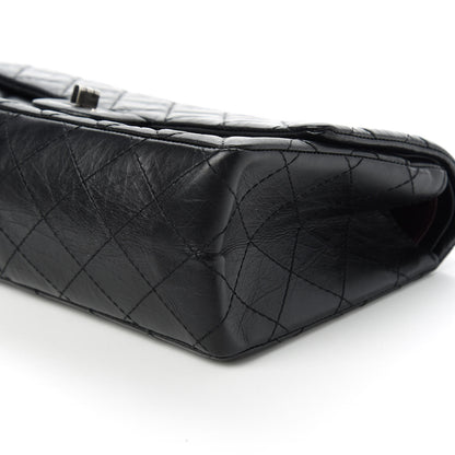 Chanel Aged Calfskin Quilted 2.55 Reissue 226 Flap Black 7 of 13