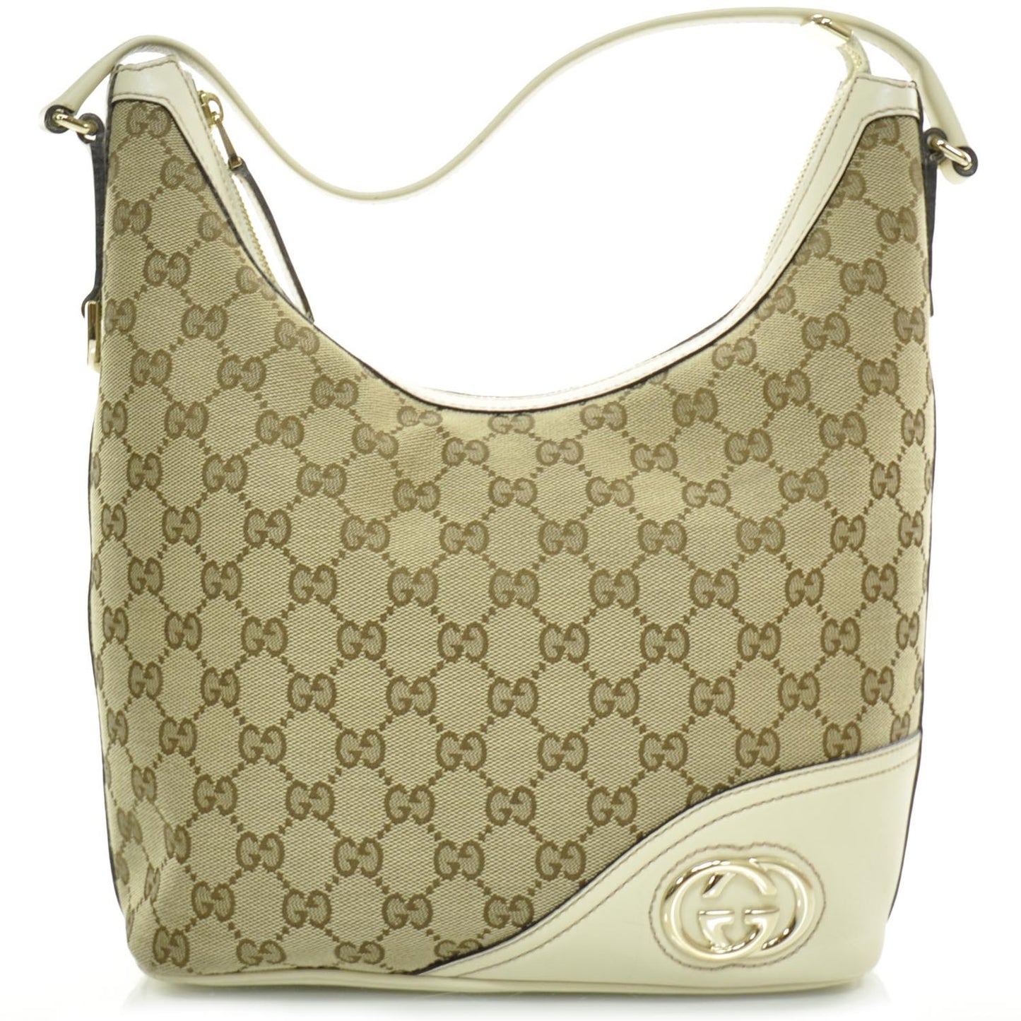 Monogram New Britt Shoulder Bag Ivory