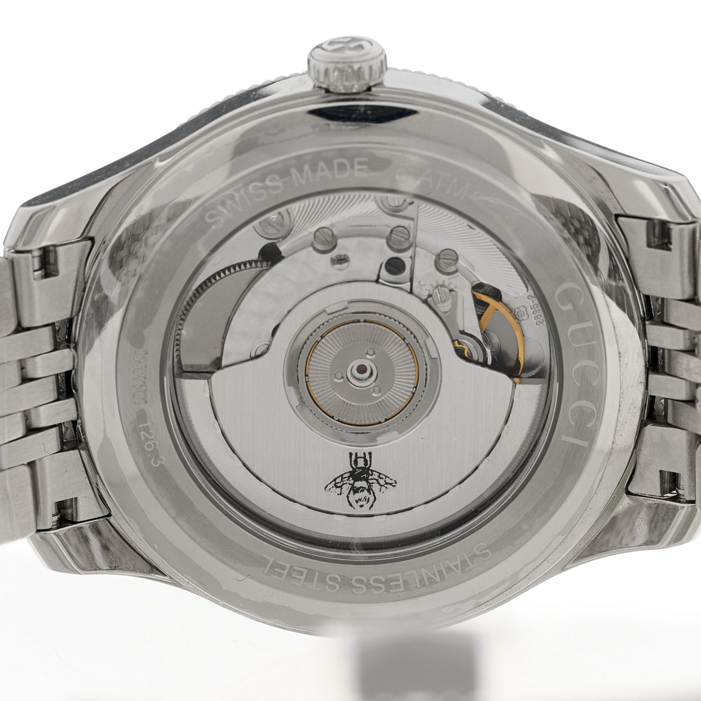 Stainless Steel 40mm G-Timeless Charm Automatic Watch