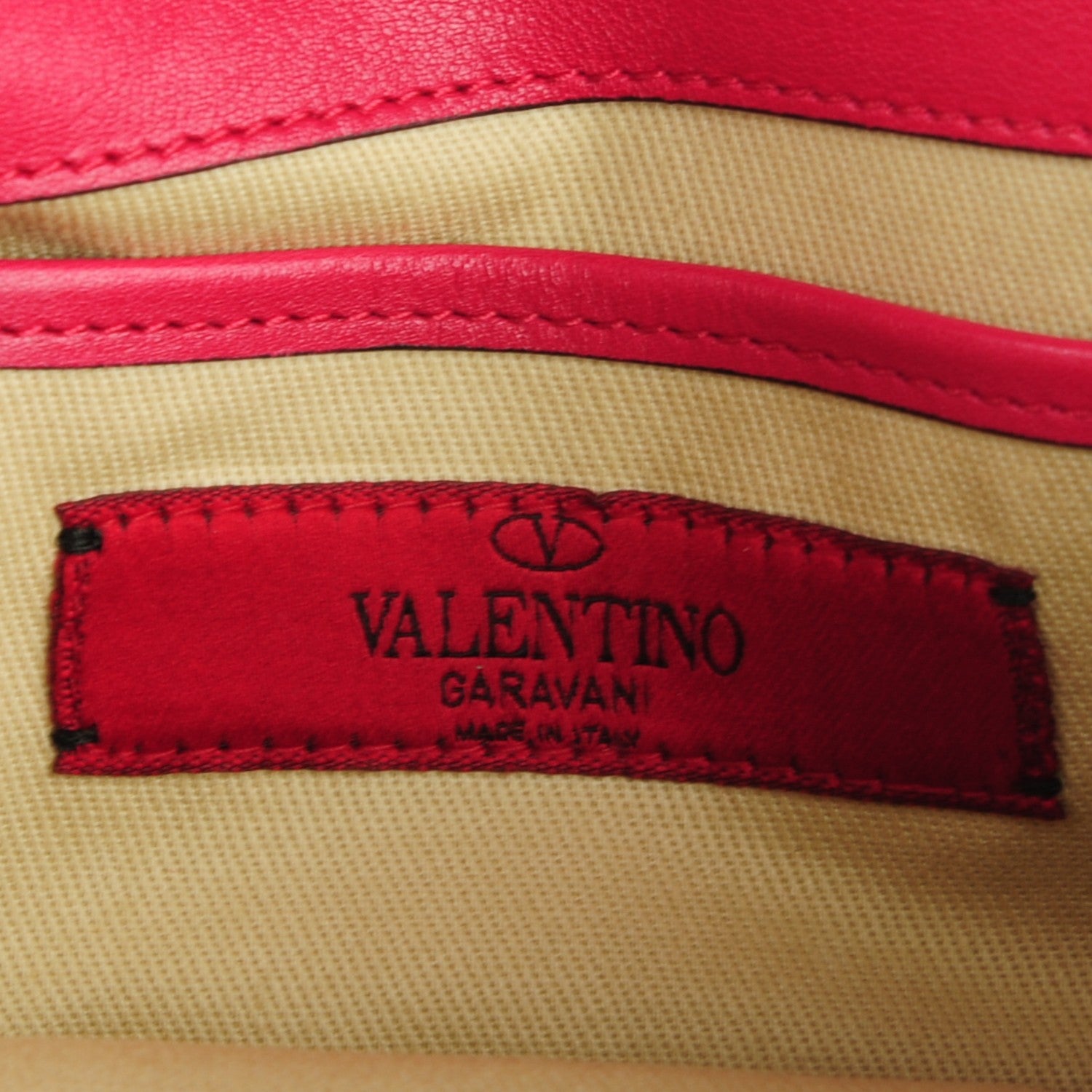 Valentino Garavani Vitello Mini Rockstud Flap Saddle Crossbody Bag Cyclamin 6 of 7