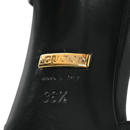Gucci Calfskin Slingback Pumps 36.5 Black 8 of 11