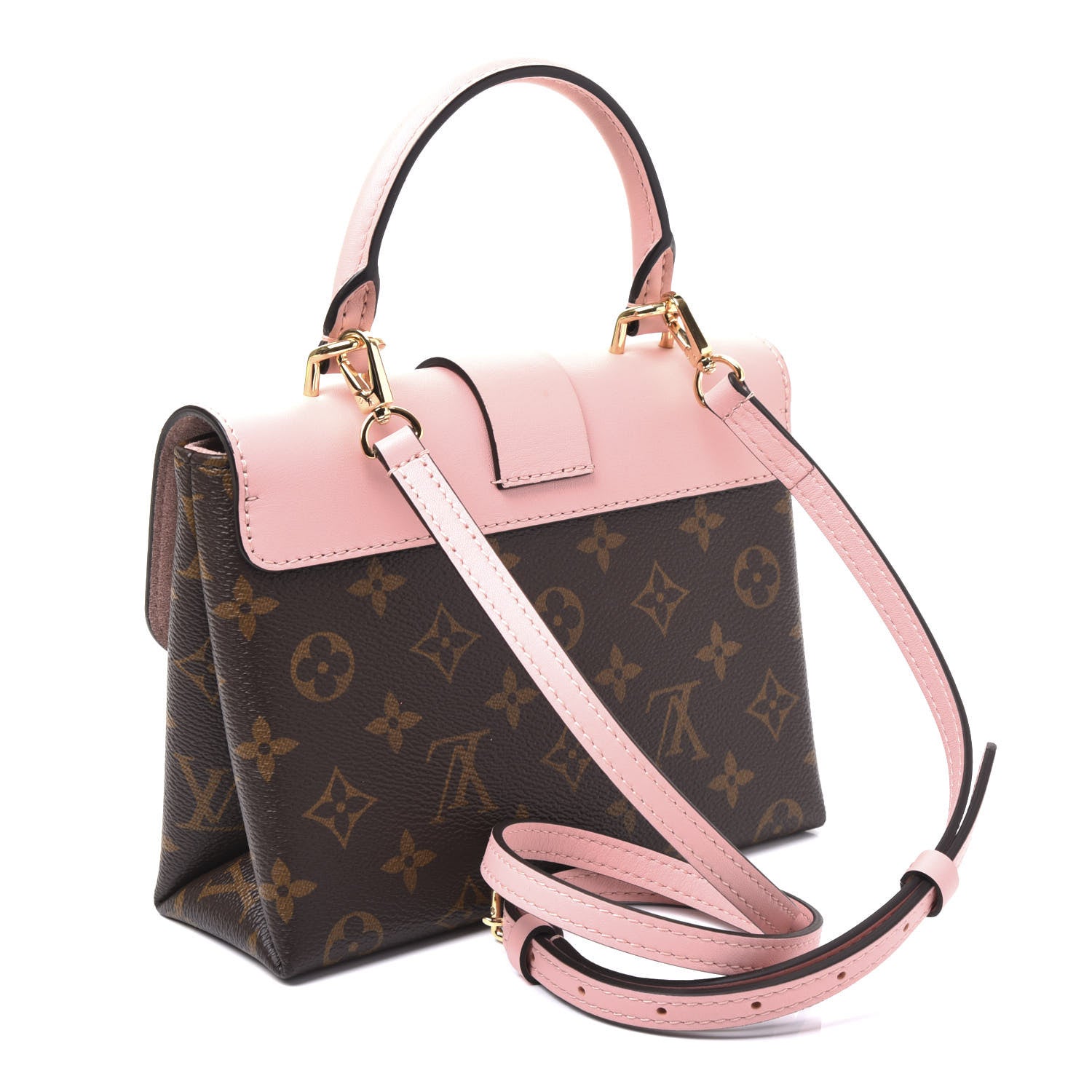 Louis Vuitton Monogram Locky BB Rose Poudre 2 of 10