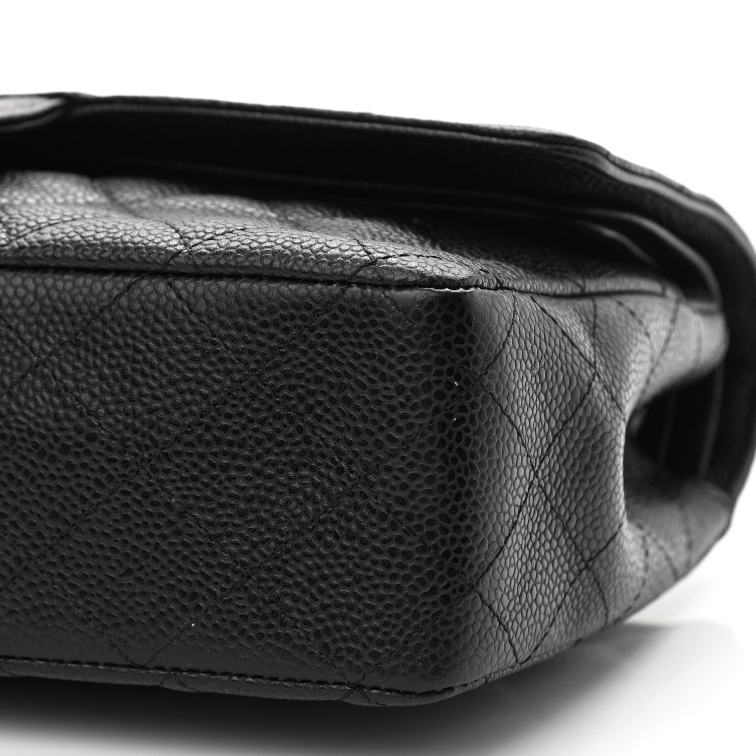 Chanel Caviar Quilted Medium Double Flap Black 10 of 10