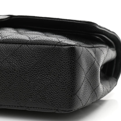 Chanel Caviar Quilted Medium Double Flap Black 10 of 10