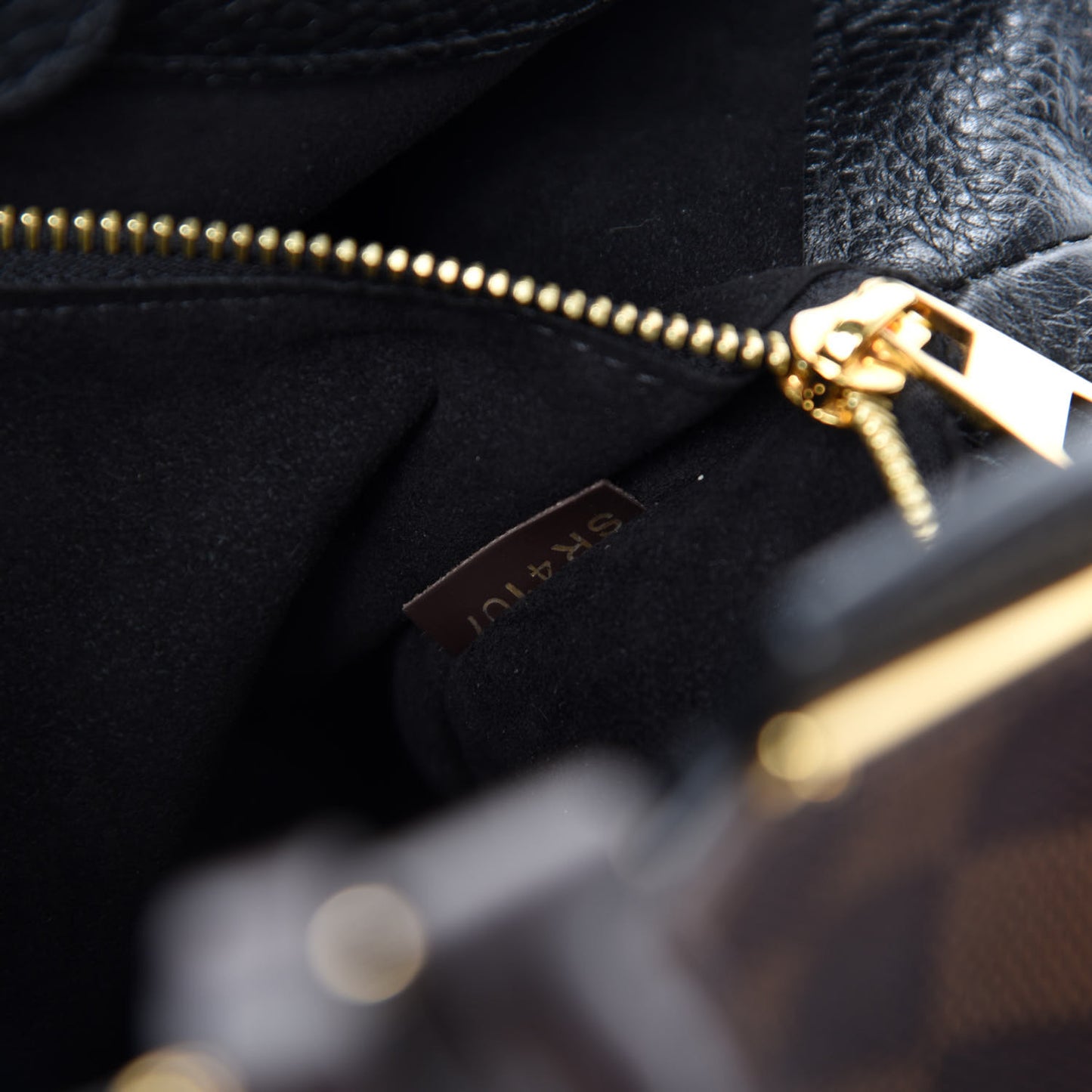 Damier Ebene Cuir Taurillon Brittany Black