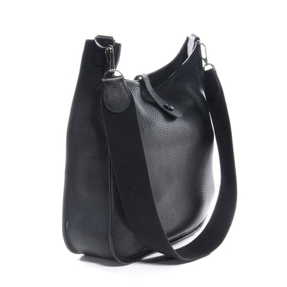 Hermes Taurillon Clemence Evelyne GM Black 3 of 7