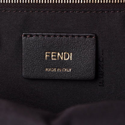 Fendi Velvet FF Embossed Mini Backpack Rosa Confetti 5 of 6