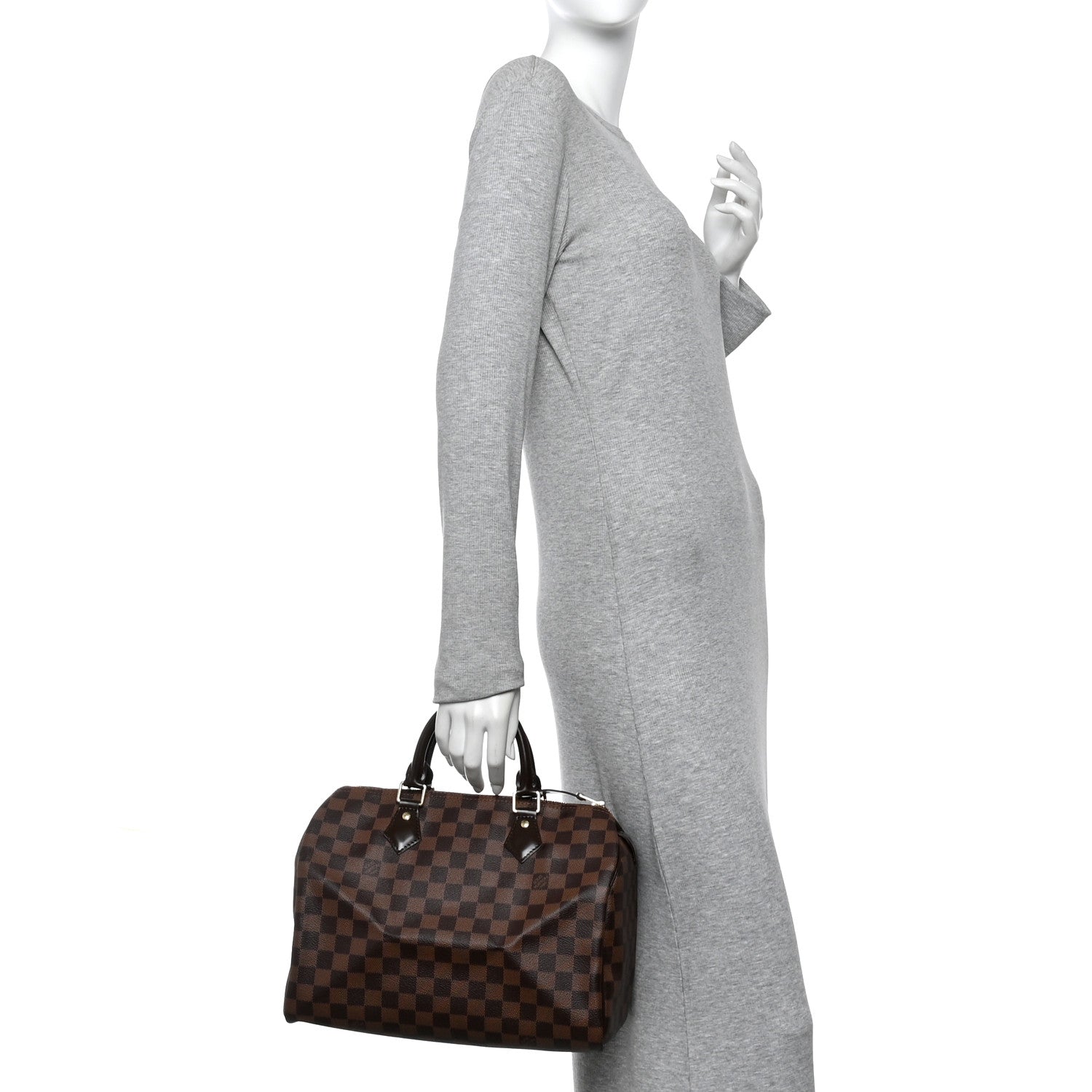 Louis Vuitton Damier Ebene Speedy 30 2 of 9