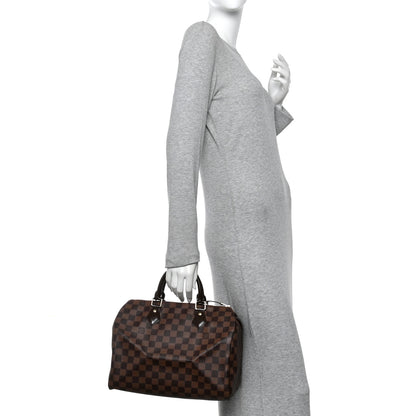 Louis Vuitton Damier Ebene Speedy 30 2 of 9