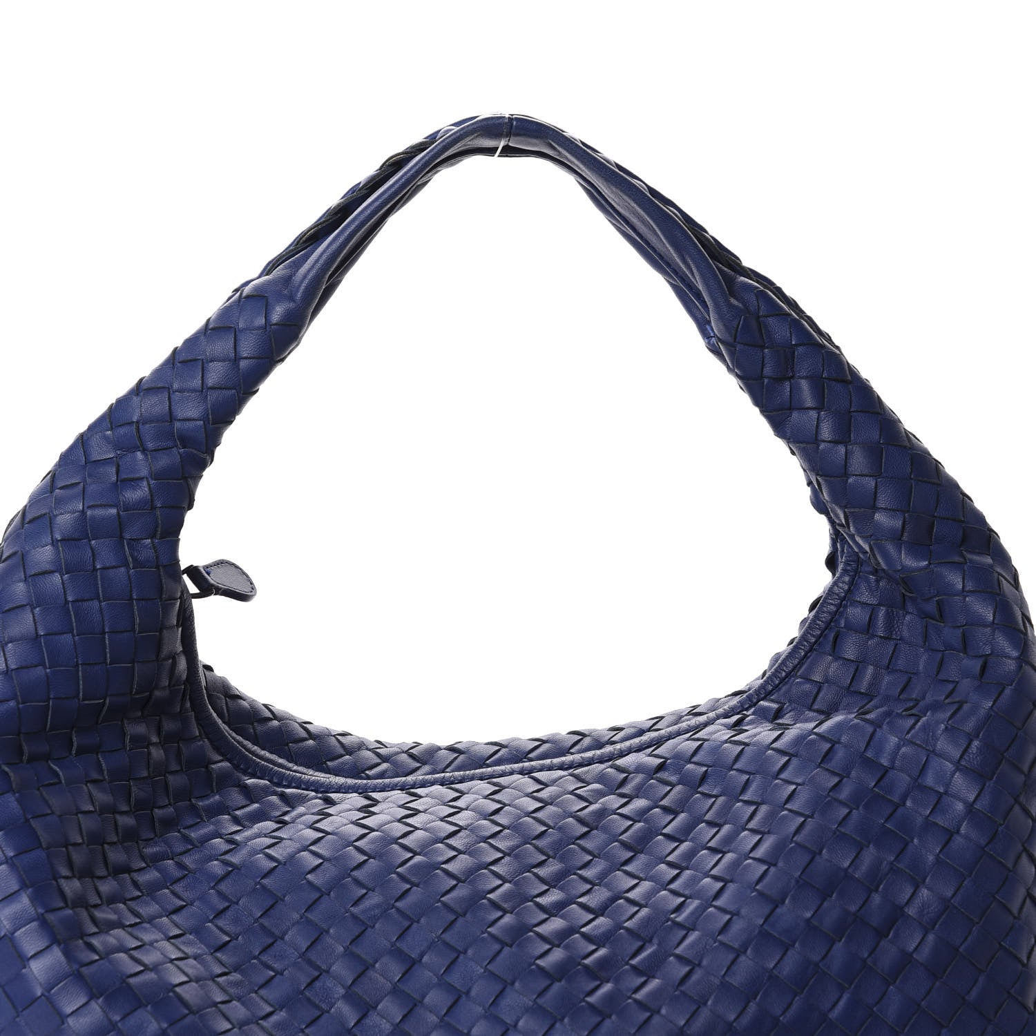 Bottega Veneta Nappa Intrecciato Large Veneta Hobo Sapphire 11 of 11
