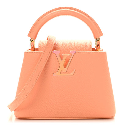 Louis Vuitton Taurillon Mini Capucines Abricot 1 of 9