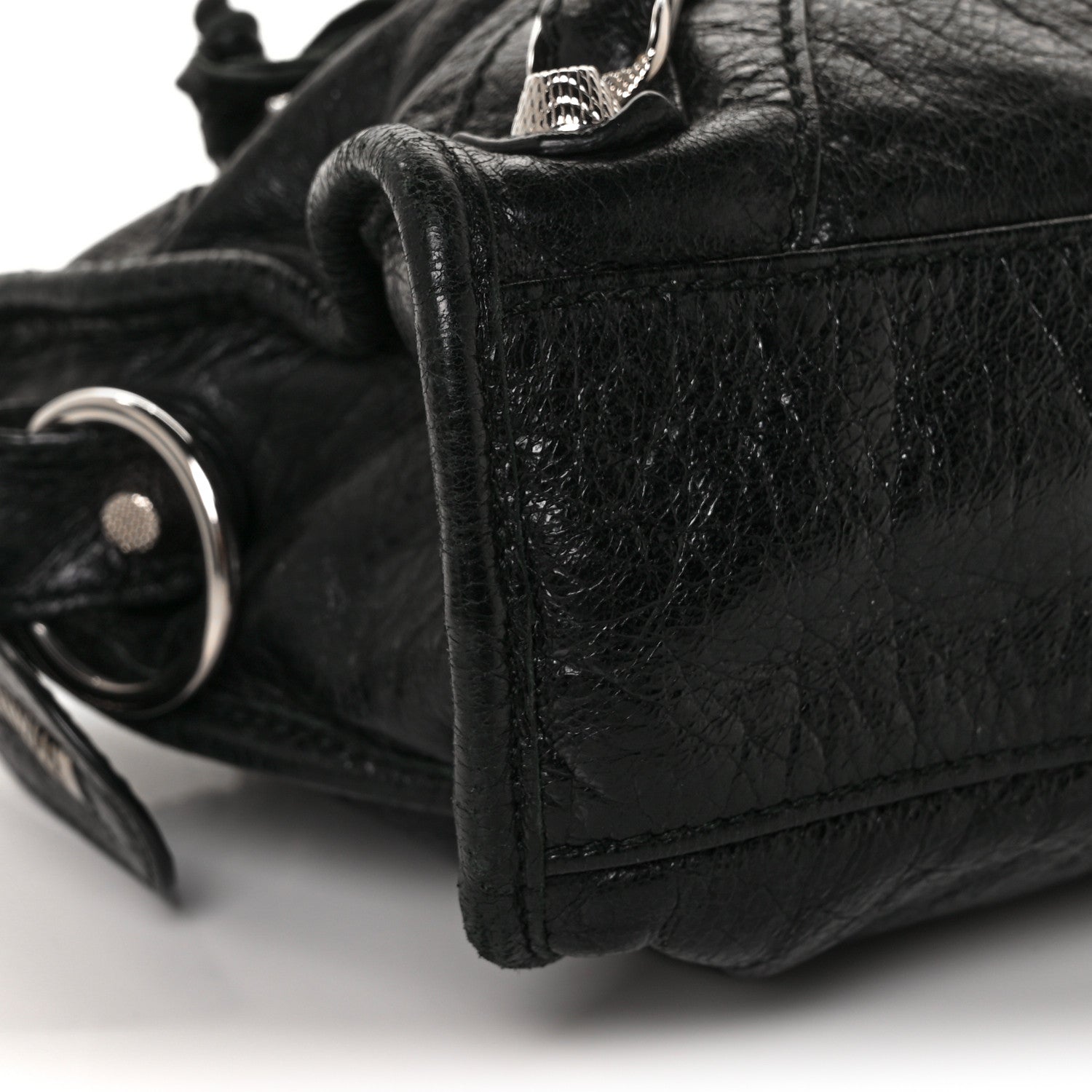 Balenciaga Agneau Giant 12 Silver Hardware Mini City Black 12 of 17