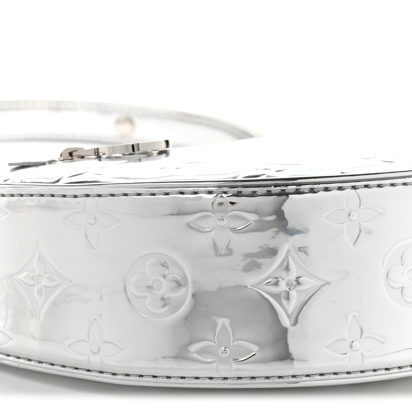Monogram Miroir Loop PM Silver