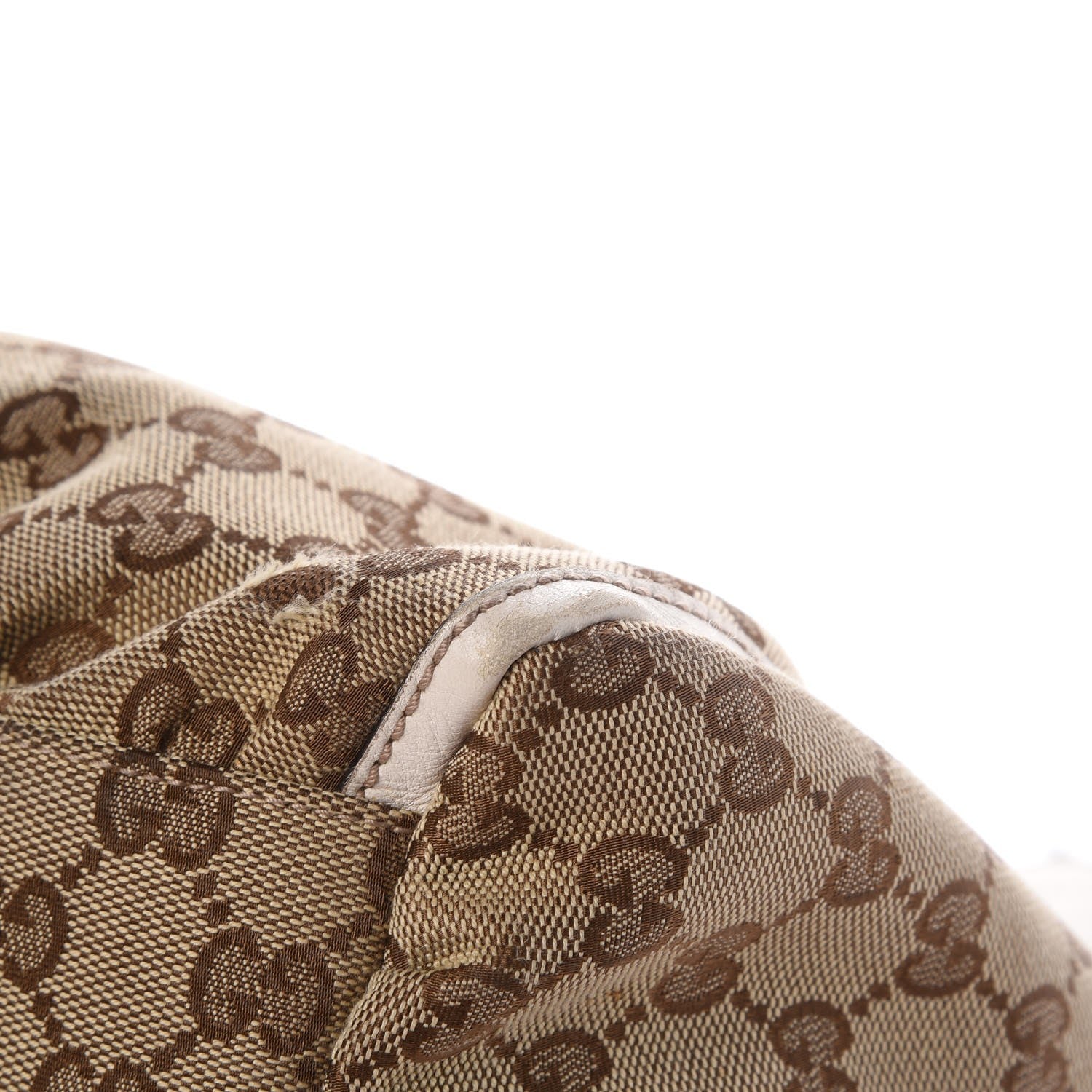 Gucci Monogram Large D Gold Ring Hobo Off White 13 of 20