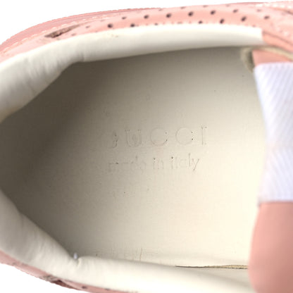Gucci Calfskin GG Tennis Embossed Womens Platform 55mm Sneakers 36.5 Powder Pink 6 of 7