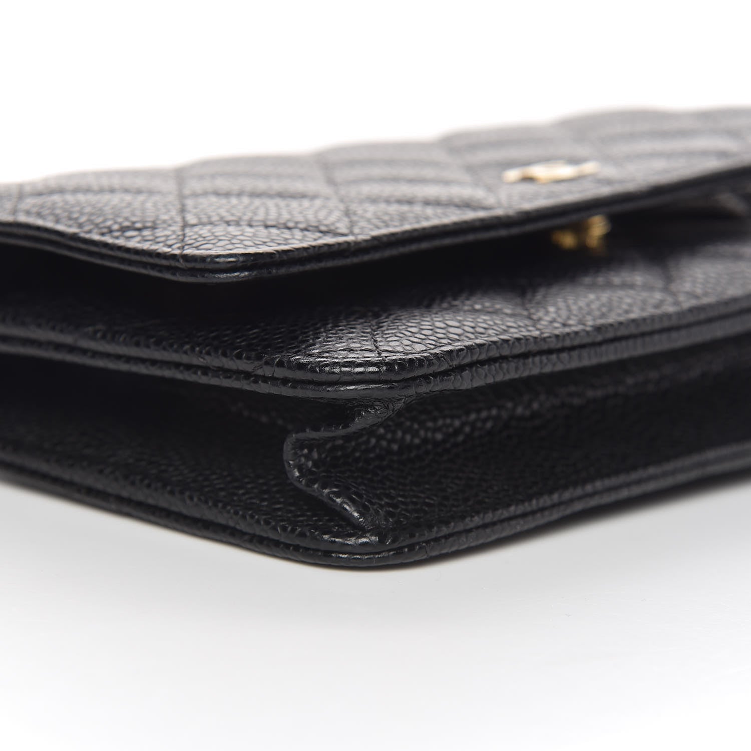 Chanel Caviar Quilted Wallet On Chain WOC Black 9 of 12