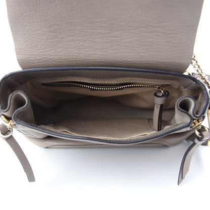 Chloe Suede Calfskin Small Faye Backpack Motty Grey 5 of 12