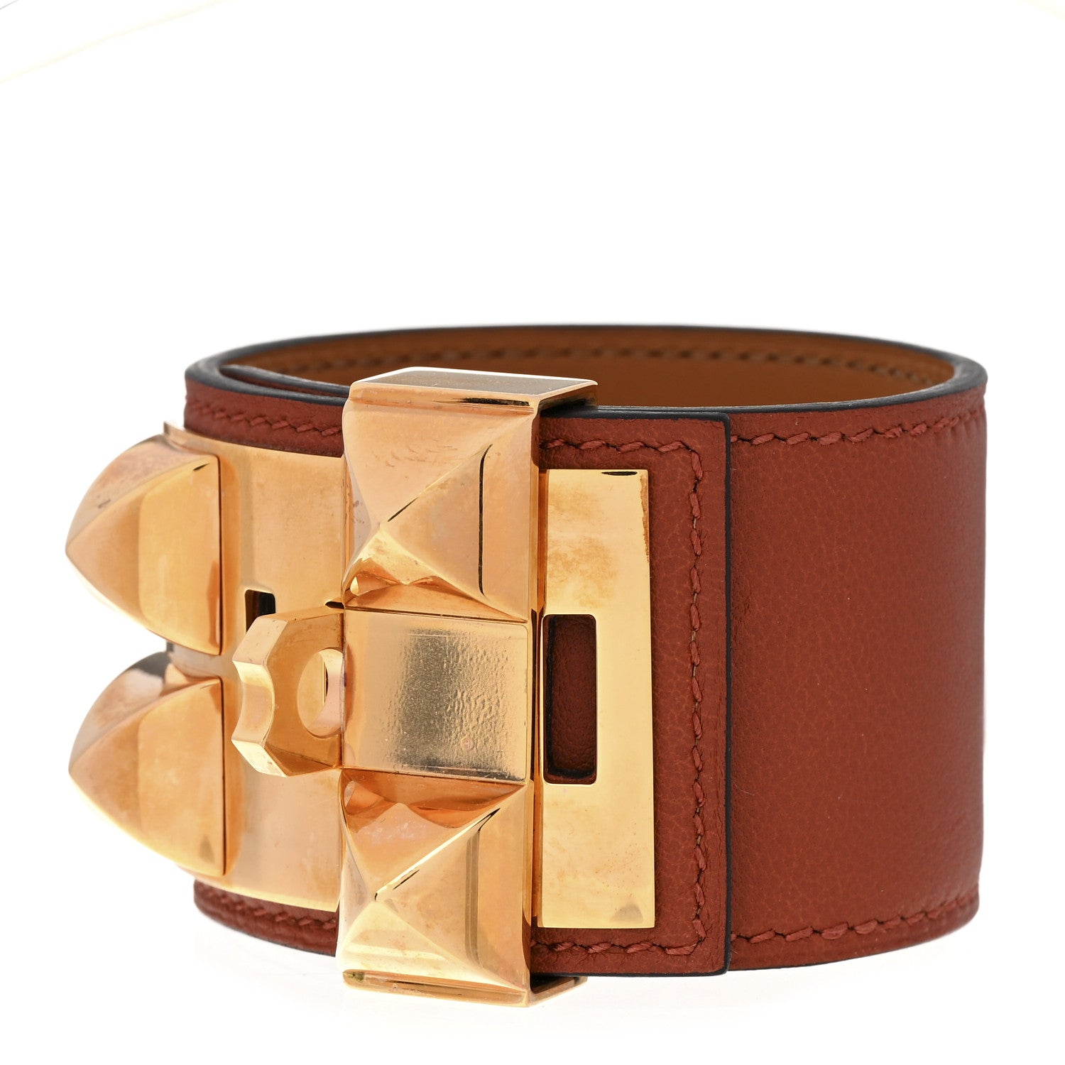 Hermes Swift Collier De Chien CDC Bracelet S Cuivre 3 of 5