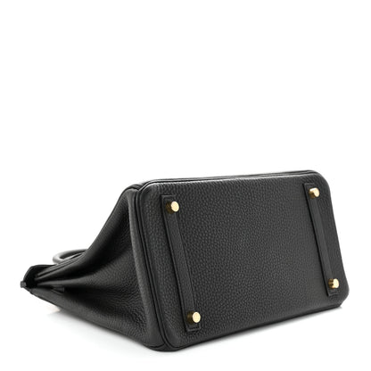 Hermes Togo Birkin 30 Black 4 of 10