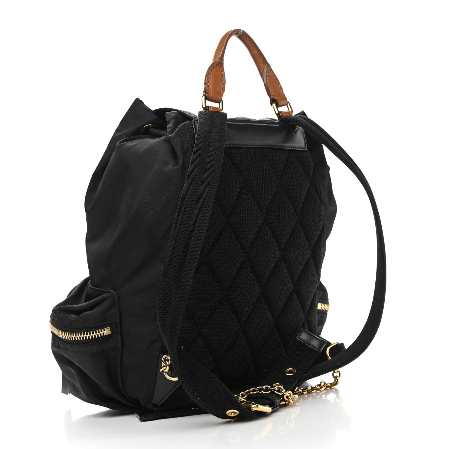 Burberry Nylon Medium Rucksack Backpack Black 3 of 11