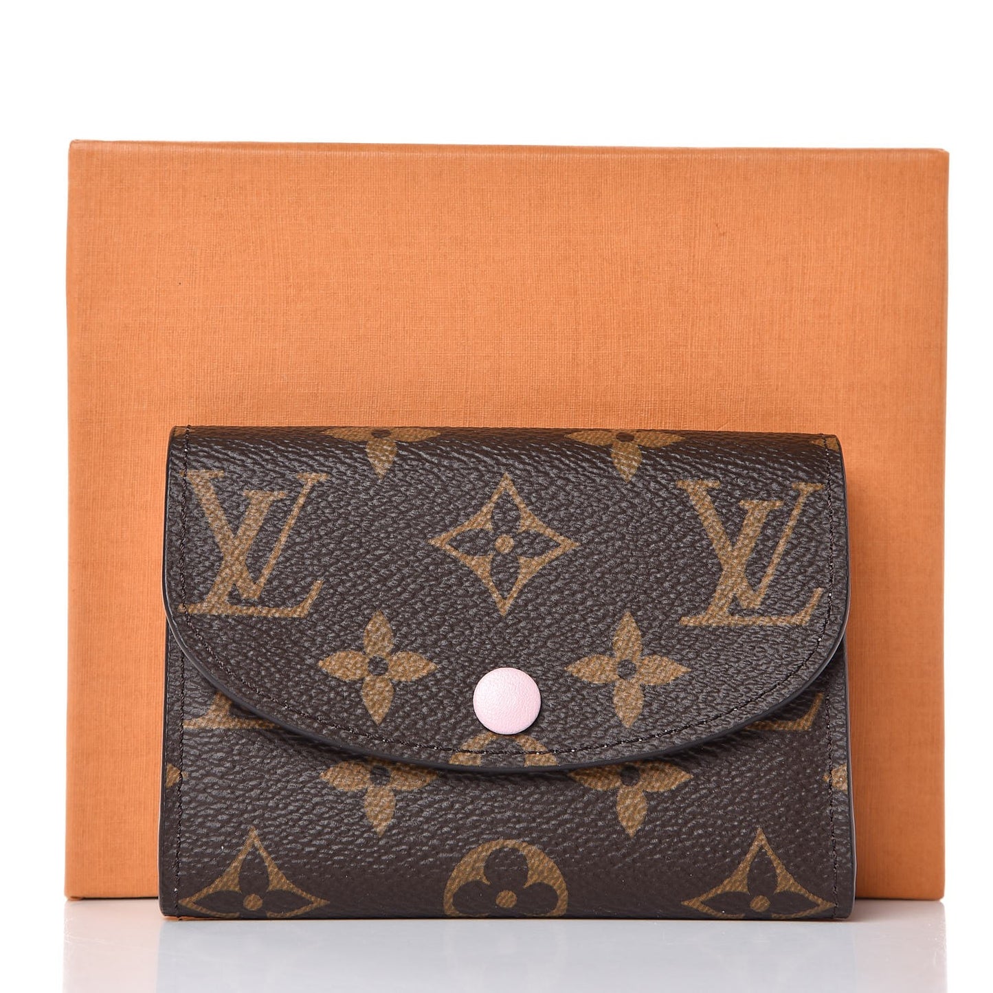 Monogram Rosalie Coin Purse Rose Ballerine