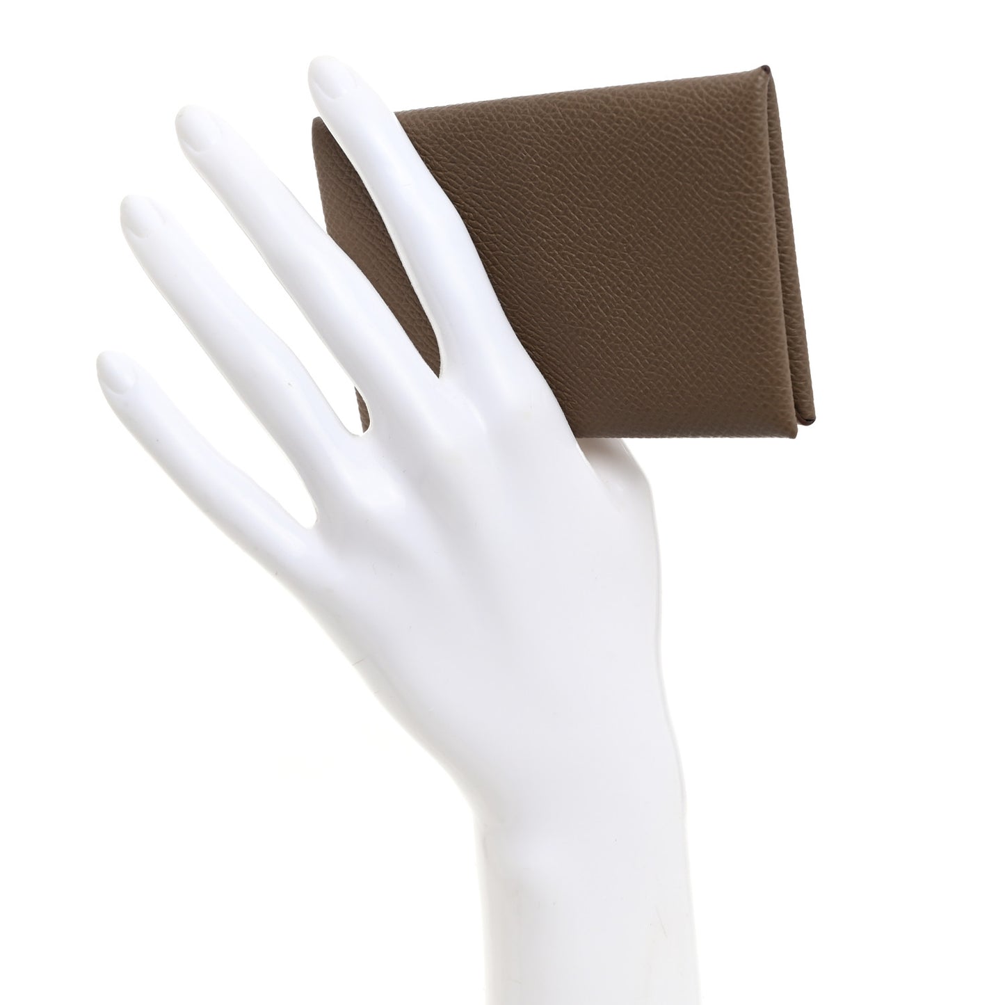 Epsom Calvi Card Case Etoupe